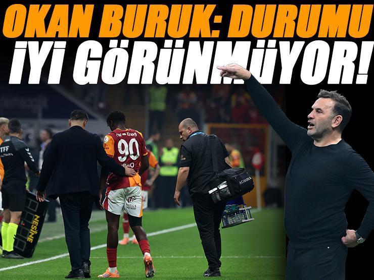 Okan Buruk'tan sakatlık açıklaması! 'Durumu kötü görünüyor!'
