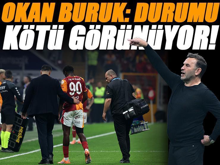 Okan Buruk'tan sakatlık açıklaması! 'Durumu kötü görünüyor!'