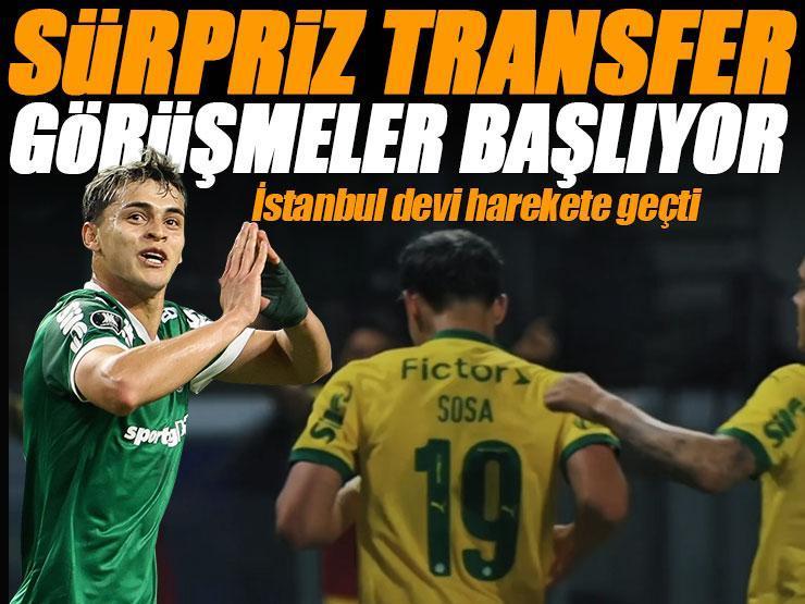 Beşiktaş'a yeni Sosa! Resmi temaslar başlıyor