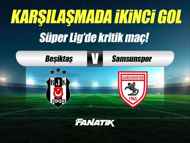 Beşiktaş - Samsunspor maçı Canlı Anlatım - BJK Samsun maçı kadroları, skoru ve istatistikleri (Süper Lig 13. hafta)