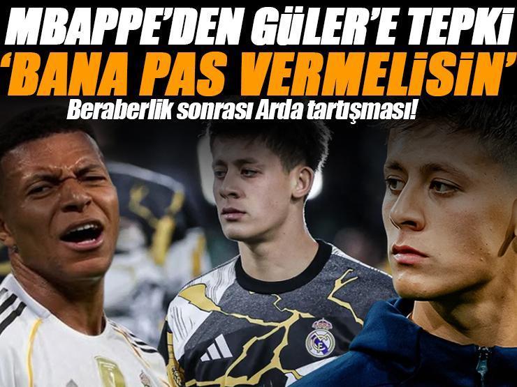 Real Madrid'in puan kaybı sonrası Arda Güler tartışması 'Zayıflığını ortaya koydu' Mbappe'den tepki