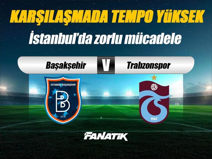 Başakşehir - Trabzonspor maçı Canlı Anlatım - BAŞAK TS maçı kadroları, skoru ve istatistikleri (Süper Lig 13. hafta maçı)