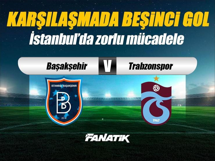 Başakşehir - Trabzonspor maçı Canlı Anlatım - BAŞAK TS maçı kadroları, skoru ve istatistikleri (Süper Lig 13. hafta maçı)