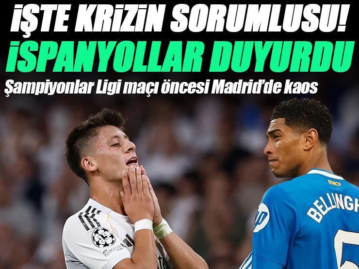 Olympiakos-Real Madrid maçı öncesi Arda Güler krizi! Bellingham şoku, Avrupa basını duyurdu...