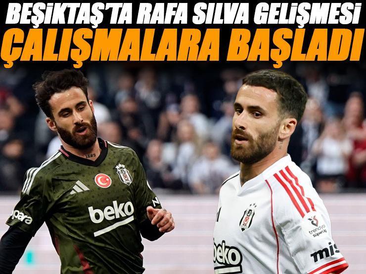 Beşiktaş'ta Rafa Silva gelişmesi! Bireysel çalışmalara başladı