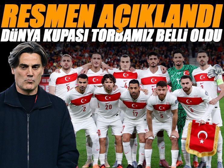 Resmen açıkladı! A Milli Takım'ın Dünya Kupası torbası belli oldu