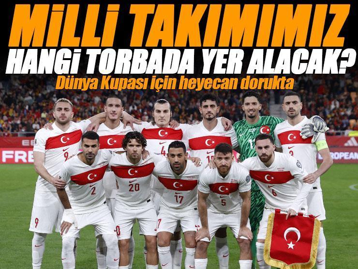A Milli Takım'ın Dünya Kupası'ndaki torbası belli oldu! Heyecan dorukta...