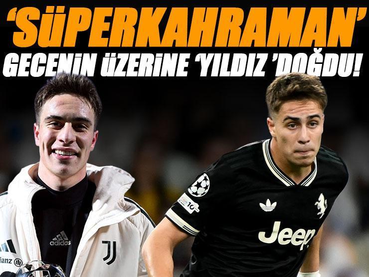 Kenan Yıldız, 'süperkahraman' gibi! Oyuna girdi, Juventus'u ipten aldı, geceye damga vurdu...