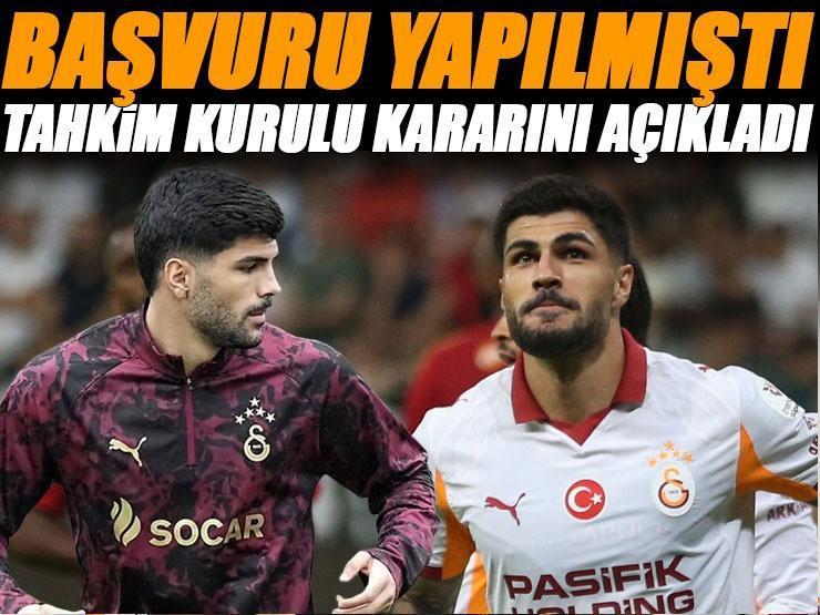 Son dakika | Tahkim Kurulu'ndan derbi öncesi Eren Elmalı kararı!