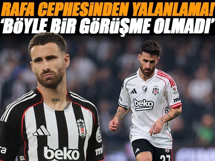 Rafa Silva cephesinden net yalanlama! 'Asla böyle bir görüşme olmadı'
