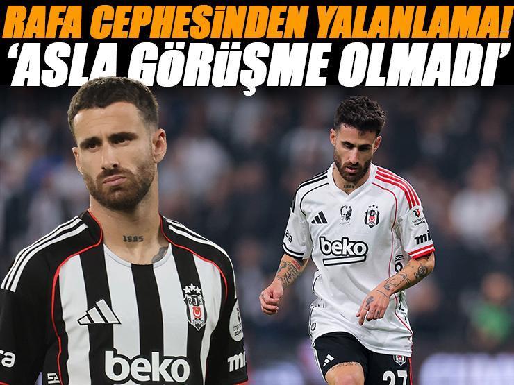 Rafa Silva cephesinden net yalanlama! 'Asla böyle bir görüşme olmadı'
