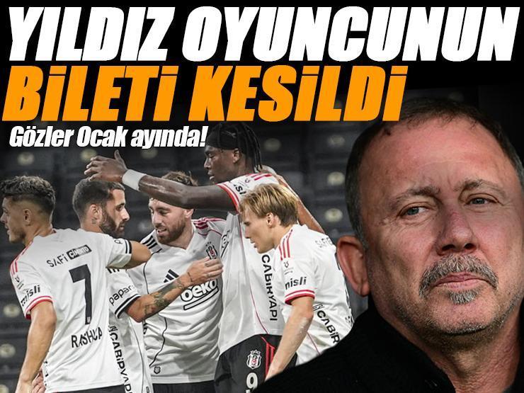 Beşiktaş'ta yıldız ismin bileti kesildi! Gözler Ocak ayında