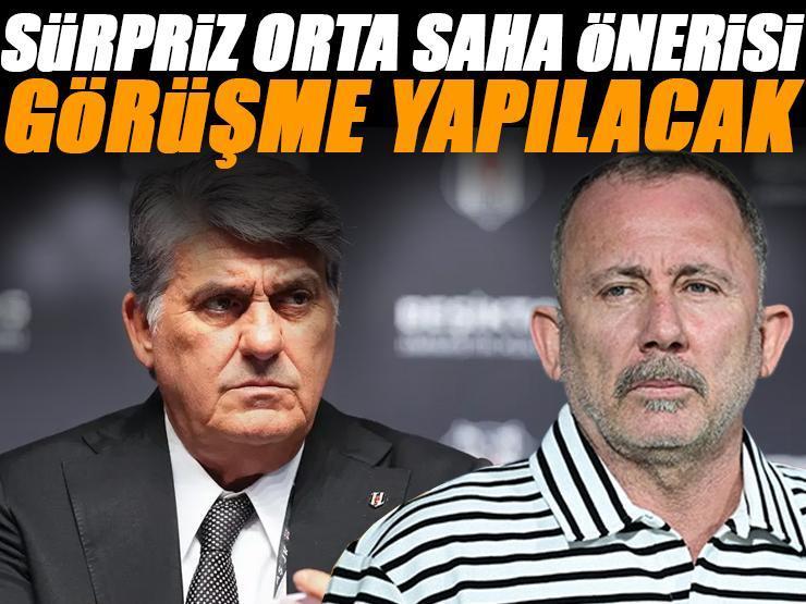 Beşiktaş'a sürpriz orta saha önerisi! Görüşme yapılacak