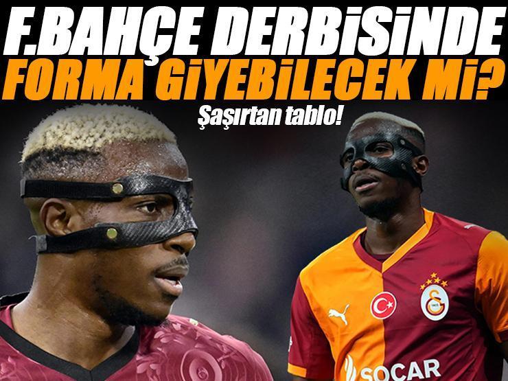 Osimhen yoksa problem var! Fenerbahçe-Galatasaray derbisinde oynayacak mı? Şaşırtan tablo