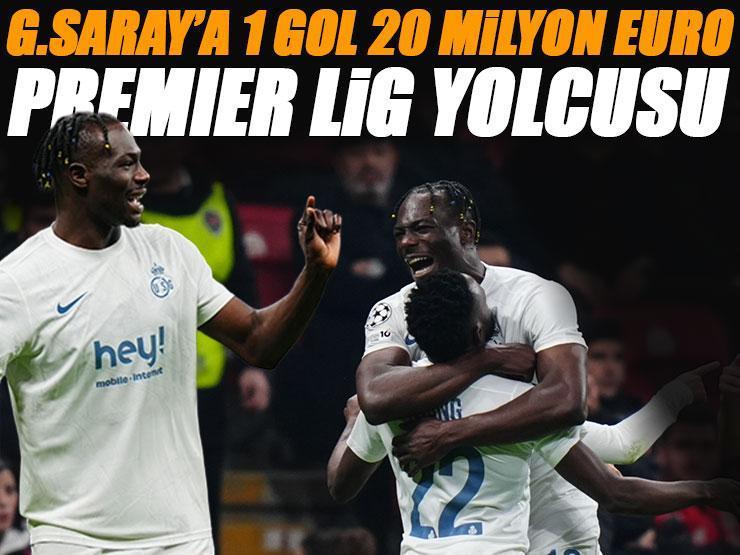 Galatasaray'a bir golü 20 milyon euro etti! Promise David Premier Lig yolcusu