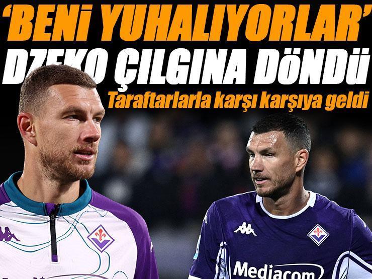 Edin Dzeko açtı ağzını, yumdu gözünü! Taraftarlar çılgına döndü... 'Beni yuhalıyorlar!'