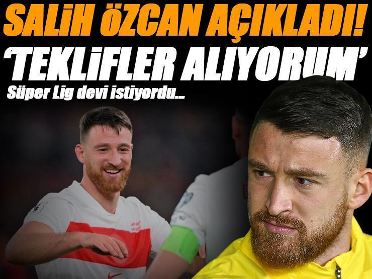 Milli yıldız resmen açıkladı: Teklifler alıyorum! Süper Lig devi istiyordu...