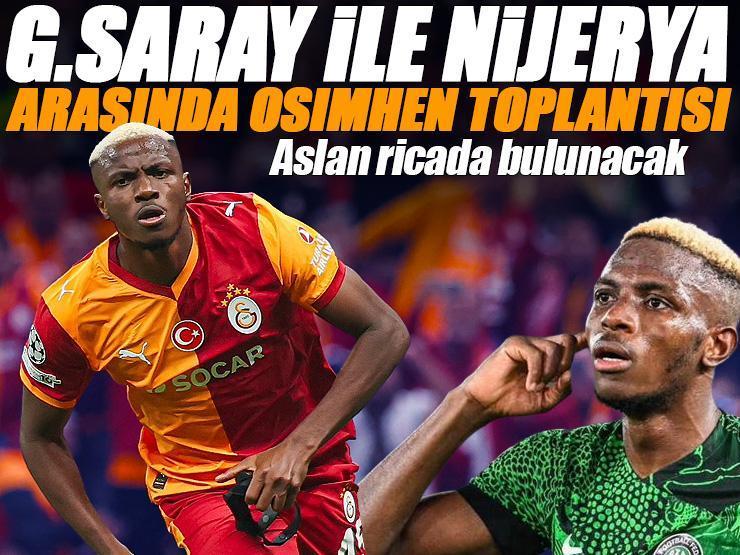 Galatasaray ile Njerya arasında Osimhen toplantısı! Monaco maçı ricası: Sürpriz görüşme