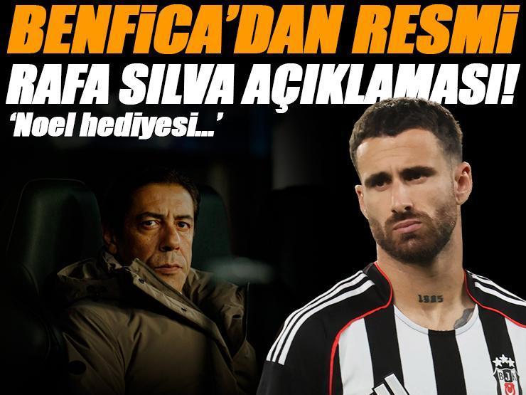 Benfica'dan Rafa Silva için transfer açıklaması! 'Noel hediyesi...'