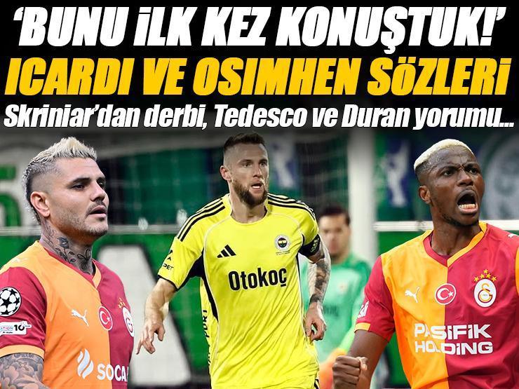 Milan Skriniar'dan Icardi ve Osimhen itirafı! 'İlk kez bugün konuştuk...'