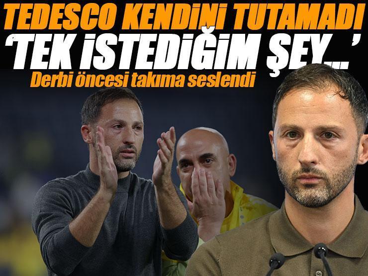 Domenico Tedesco'nun aklına Galatasaray geldi, kendisini tutamadı! Samandıra'da futbolculara böyle seslendi...