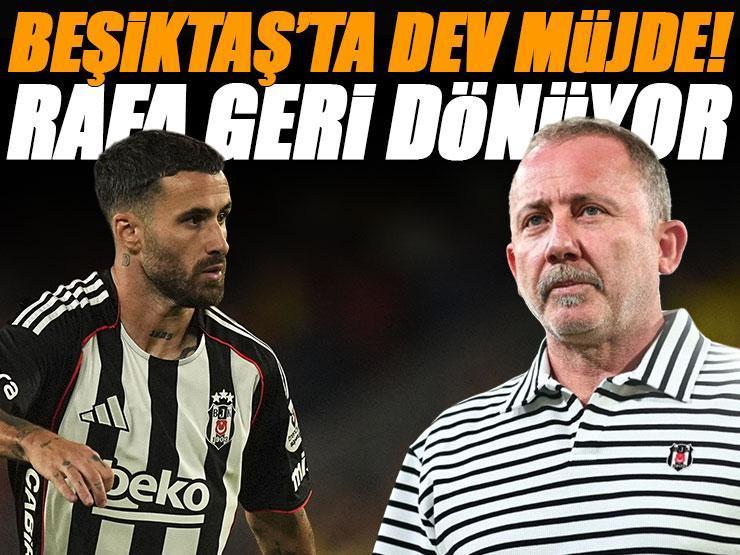 Beşiktaş'ta Rafa Silva müjdesi! Büyük kaosun ardından takıma dönebilir...
