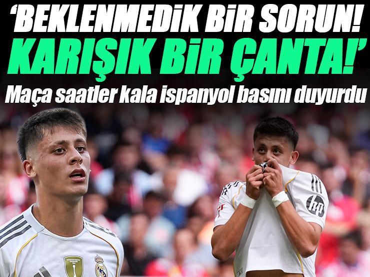 'Beklenmedik bir sorun!' İspanyollar duyurdu, Real Madrid'de Arda Güler için olay sözler...