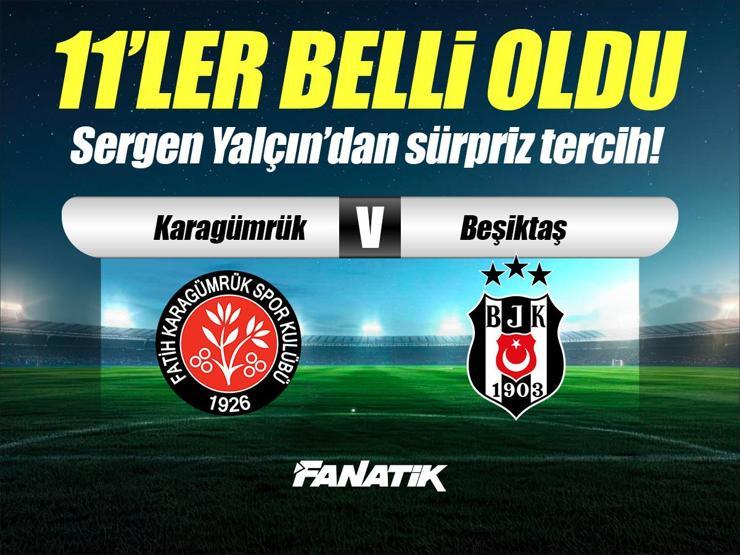 Fatih Karagümrük - Beşiktaş maçı ne zaman, saat kaçta, hangi kanalda? (11'ler belli oldu)