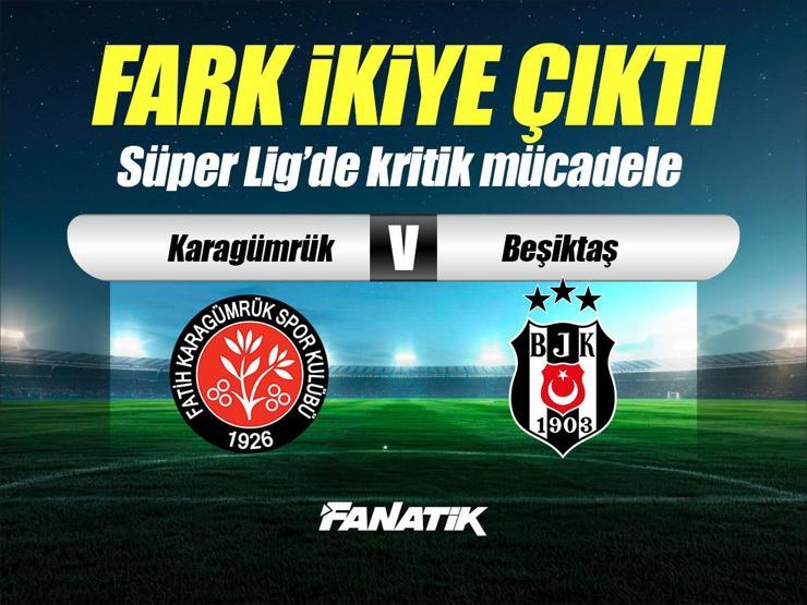 Fatih Karagümrük - Beşiktaş maçı ne zaman, saat kaçta, hangi kanalda? (11'ler belli oldu)