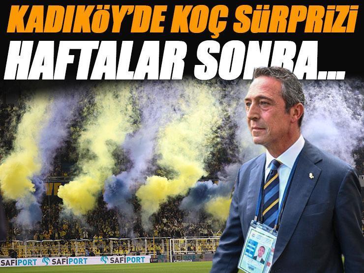 Ali Koç haftalar sonra Fenerbahçe - Galatasaray derbisi için Kadıköy’de