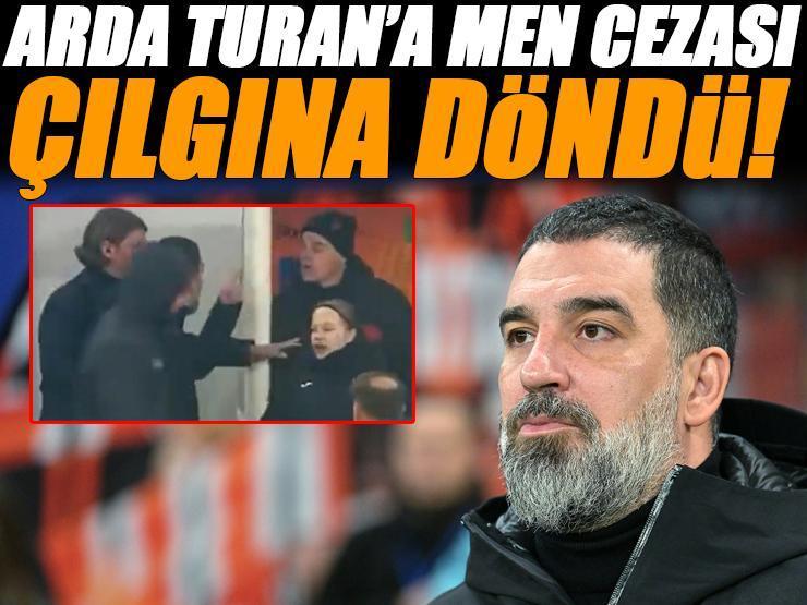 Arda Turan çıldırdı! Federasyon ceza verdi