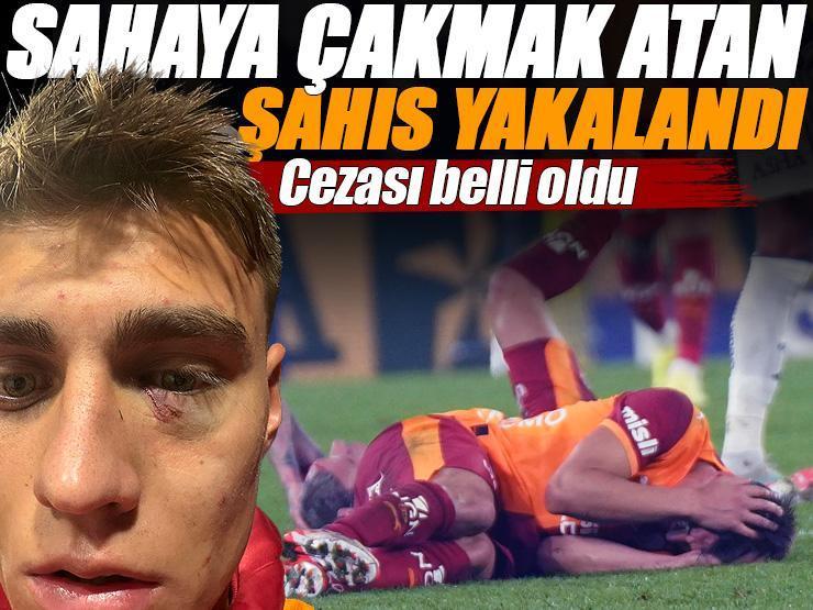 Derbide Kazımcan Karataş'a çakmak atan şahıs yakalandı: İşte aldığı ceza!