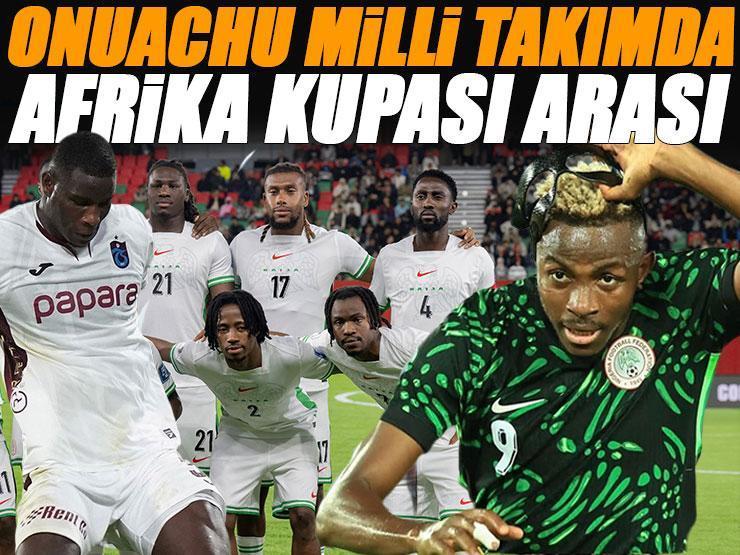 Osimhen, Onuachu ve Ndidi'den Süper Lig'e Afrika Uluslar Kupası arası