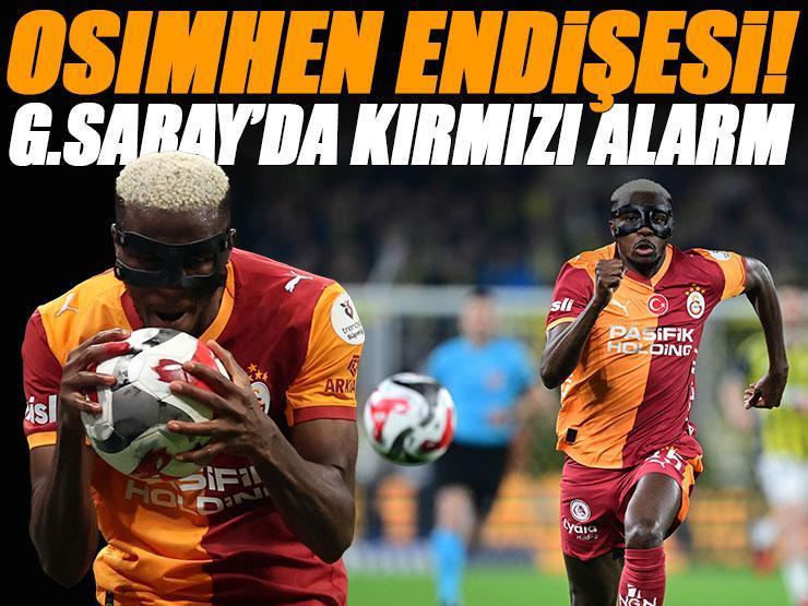 Galatasaray'da büyük endişe: Victor Osimhen