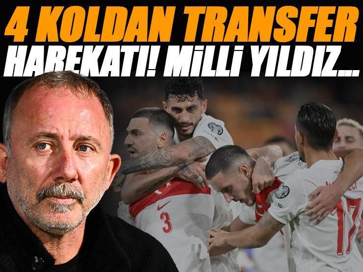 Beşiktaş'ta dört koldan transfer harekatı! Milli golcü Kartal oluyor