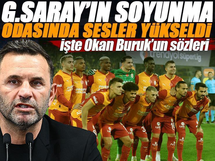 Galatasaray soyunma odasında sesler yükseldi! Okan Buruk'tan takıma konuşma: Herkese gösterdik