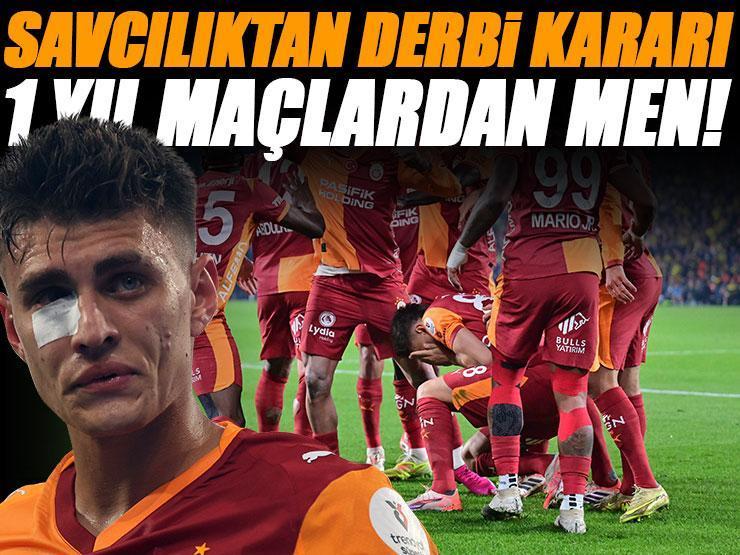 Fenerbahçe - Galatasaray derbisinde Kazımcan Karataş'a çakmak atan şahıs için savcılık kararı!