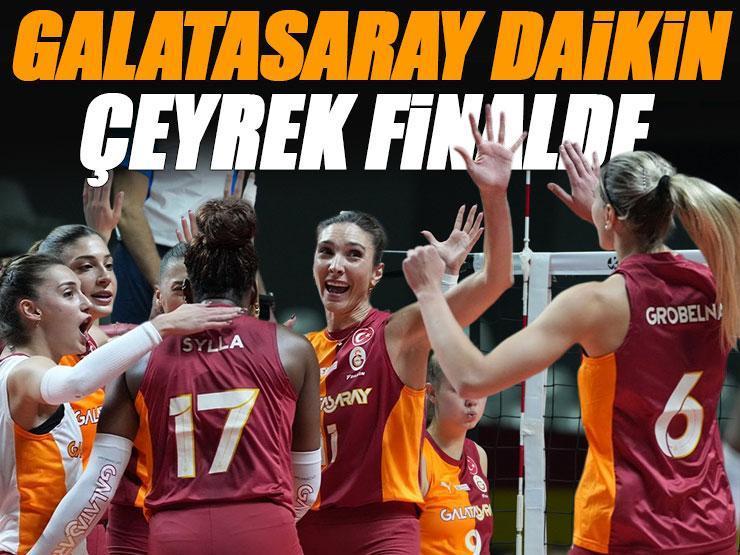 Galatasaray Daikin 2026 CEV Kupası'nda çeyrek finalde