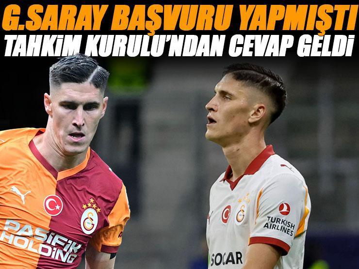 Galatasaray başvuru yapmıştı! Tahkim Kurulu'ndan cevap geldi