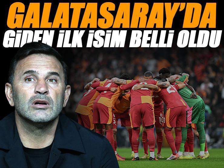 Galatasaray, Ocak ayı transferi için düğmeye bastı! Giden ilk futbolcu belli oldu