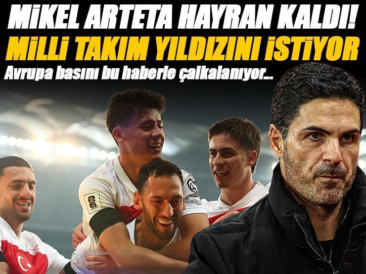 A Milli Takım'ın yıldızı, Arsenal'e! Mikel Arteta sadece onu düşünüyor...