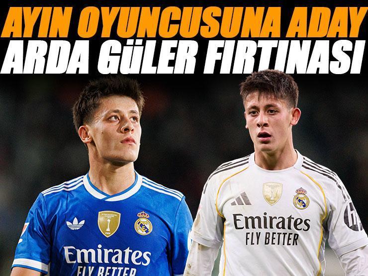 Performansıyla fark yarattı! Arda Güler ayın oyuncusu ödülüne aday oldu