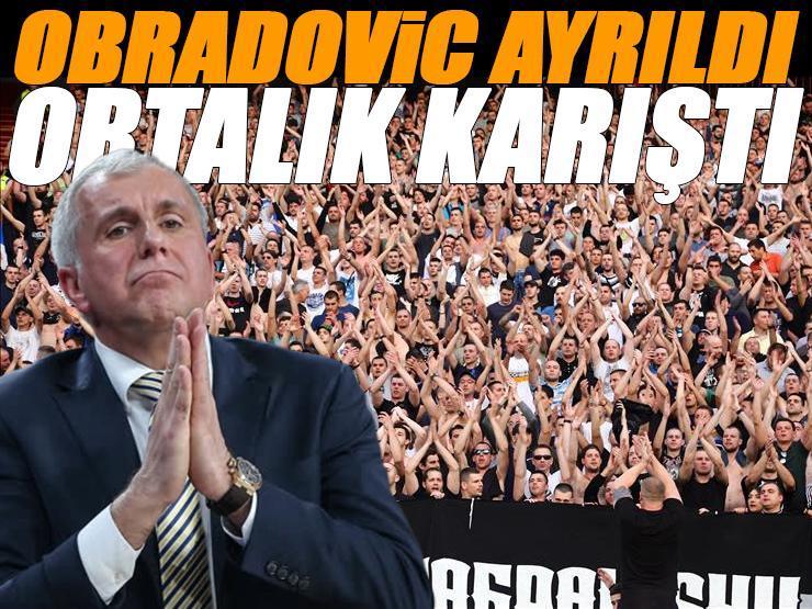 Obradovic Partizan'dan ayrıldı! Ortalık karıştı