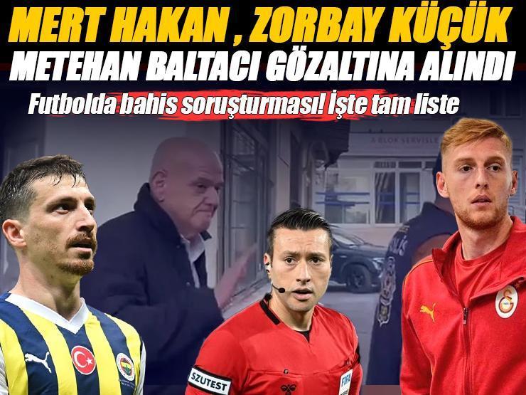 Futbolda bahis soruşturması yeni dalga!