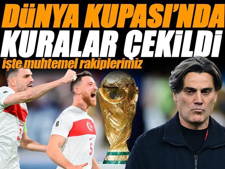 Kura çekimi yapıldı! A Milli Takım'ın rakipleri belli oldu