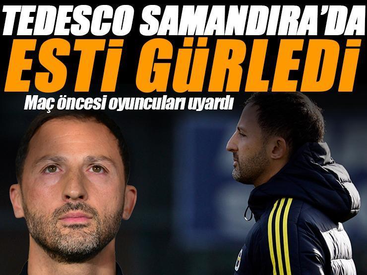 Domenico Tedesco, Samandıra'da esti gürledi! Başakşehir maçı öncesi çarpıcı sözler...