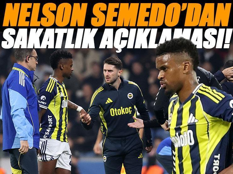Fenerbahçe'de Semedo'dan sakatlık açıklaması! 'Yarın...'