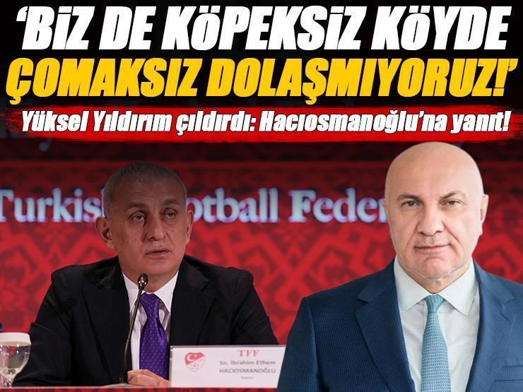 Yüksel Yıldırım sinir krizi geçirdi: 'Köpeksiz köyde çomaksız dolaşmıyoruz!' Samsunspor'un başkanından olay sözler...