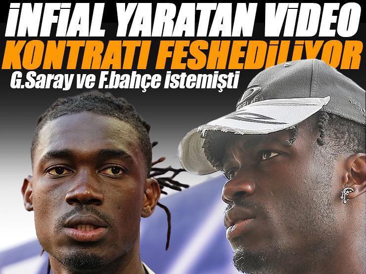 Bissouma İngiltere'de infial yarattı! Ortaya çıkan şok görüntü: Sözleşmesi feshedilebilir