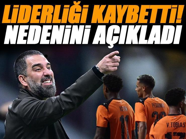 Arda Turan liderliği kaybetti! Nedenini açıkladı